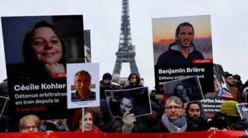 حکومت فرانسه رژیم ایران را در ارتباط با بازداشت اتباع فرانسوی به نقض معاهدات بین‌المل