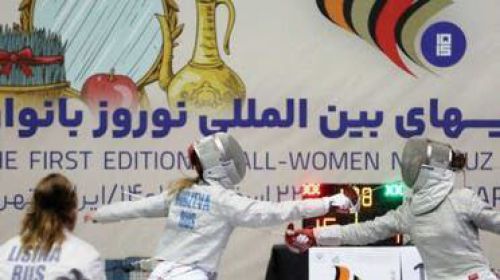 حضور بدون «حجاب اجباری» ورزشکاران غیرایرانی در مسابقات بین‌المللی نوروز